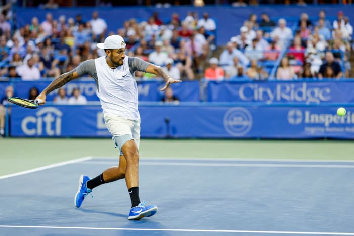 In August, Kyrgios won the Citi Open in Washington D.C. for the second time in the last three editions of the event.